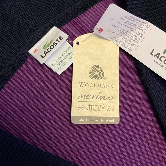 Colourful Lacoste Sweater Hoodie - Picture 6 of 13